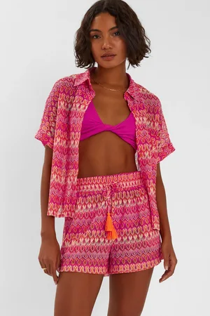 Accessorize Crochet Short Sleeve Shirtxlarge