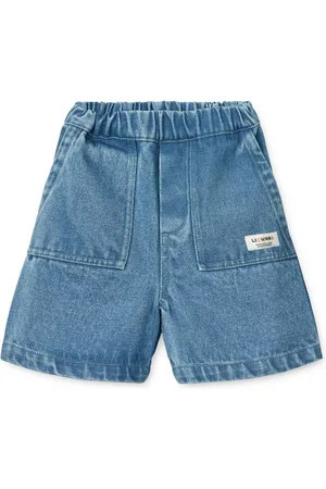 Liewood Blue 100% Organic Cotton Cesaria Denim Shorts134140cm