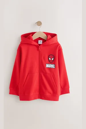 Next Spiderman-hoodie met doorlopende rits (3-16jr)110116cm