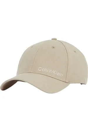 Calvin Klein Linen Baseball Capeen maat