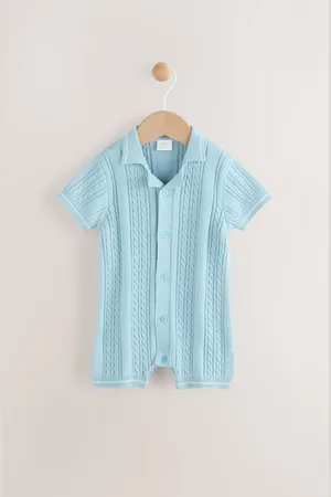 Next Baby Knitted 100% Cotton Romper (0mths-3yrs)8086cm
