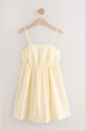 Next Tie Back Mini 100% Cotton Dress42