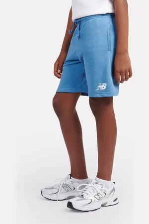 New Balance Kids French Terry Stacked Logo 100% Cotton Shorts140146cm