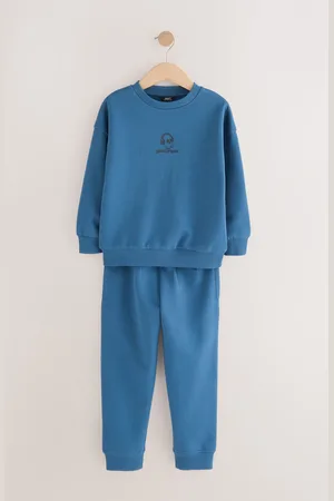 Next Set met grafische top met ronde hals en joggingbroek (3-16jr)110116cm