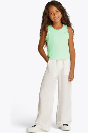 Tommy Hilfiger Essential Rib Lace Tank Top140146cm