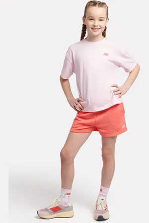 New Balance Kids Small Logo 100% Cotton T-Shirt and Short Set122128cm