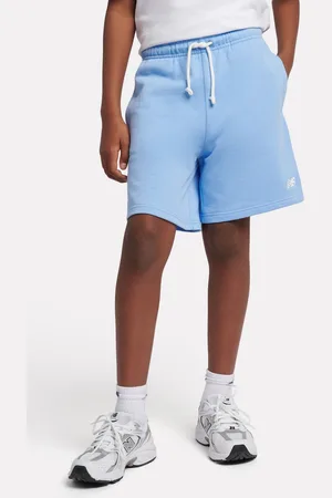 New Balance Kids French Terry Small Logo 100% Cotton Shorts128134cm