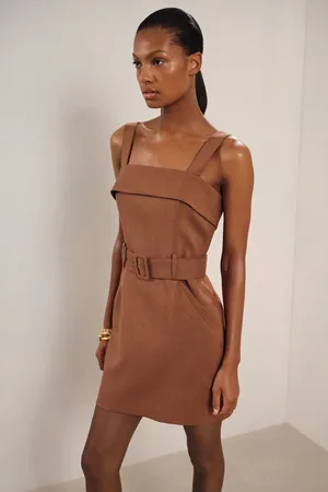 Reiss Fia Belted Mini Dress34