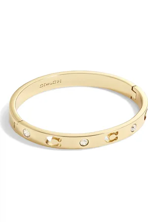 Coach Signature armband met steentjesEén
