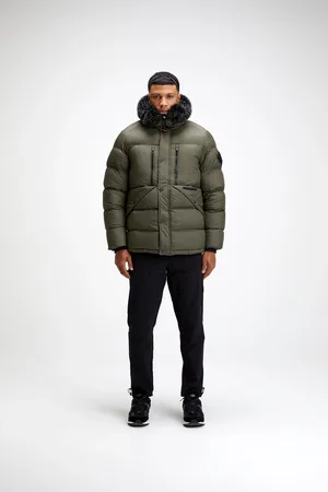 Zavetti Canada Mens Eremo Puffer Parka JacketL