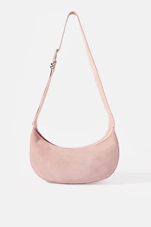 mint&berry Pink Suede Sling Bageen