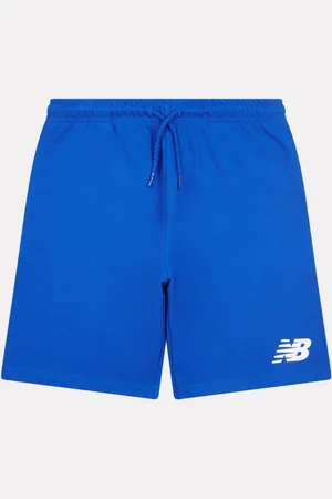 New Balance Kids French Terry Shorts met gestapeld logo van 100% katoen122128cm
