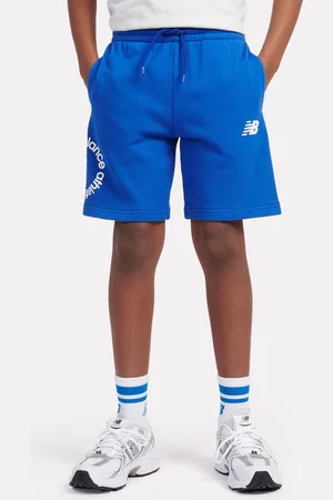 New Balance Kids Circular Logo Graphic 100% Cotton Shorts140146cm