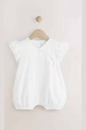 Next 100% Cotton Denim Baby Romper (0mths-2yrs)6874cm