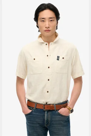 Superdry Merchant Short Sleeve Textured ShirtX-large