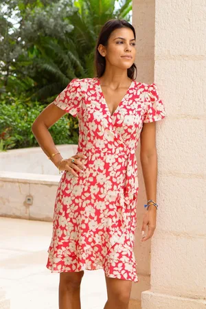 ASPIGA Chelsea EcoVero Wrap Dressxsmall