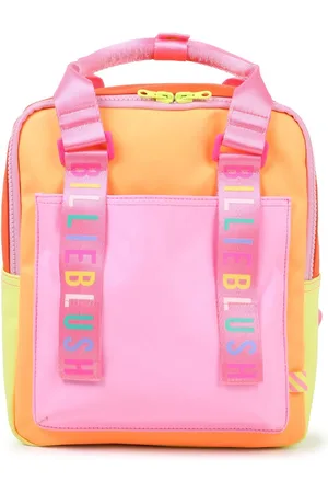 Billieblush Pink Logo Colour Block Backpackeen