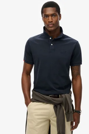 Superdry Vint Destroy 100% katoenen poloshirtMedium