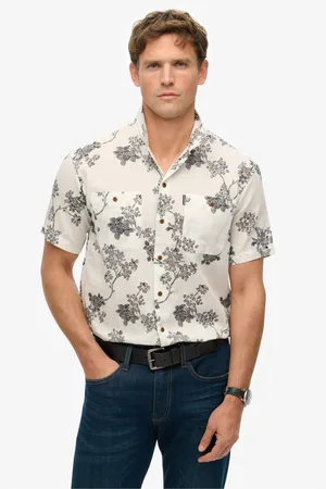 Superdry Hawaiian Print ShirtSmall