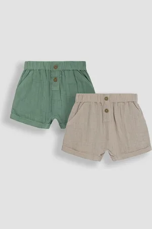 JoJo Maman Bébé 2-Pack Cheesecloth Shorts9298cm