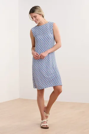 Hatley Blue Sofia Painted Petals Dressxlarge