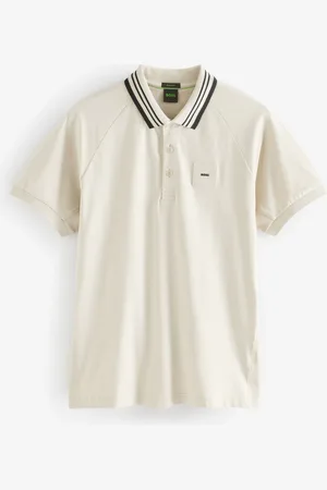 HUGO BOSS Regular Fit Paddy Contrast Collar Polo ShirtLarge