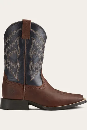 Ariat Tycoon Leather Western Brown Bootsuk5eu38