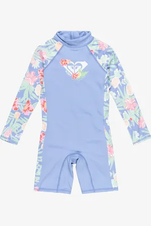 Roxy Tropical Story Print Long Sleeve SwimSuit9298cm
