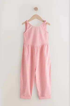 Next 100% Cotton Barrel Playsuit (3-16yrs)158164cm