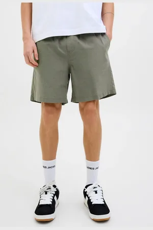 JACK & JONES Linen Blend Drawstring Shortsxlarge
