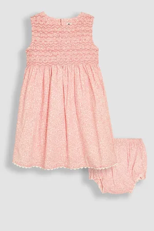 JoJo Maman Bébé Floral Smocked Summer Dress8086cm
