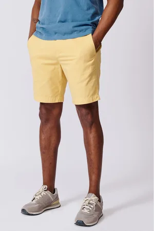 Aubin Yellow Stamford 100% Cotton Chino Shorts32r