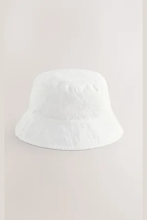 Next 100% Cotton Embroided Bucket Hat (3mths-10yrs)134140cm