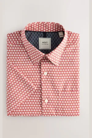 Next Strijkvrij Oxford overhemd met korte mouwen en button-down kraag2X-Large