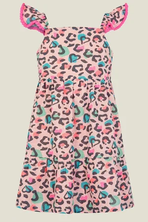 Accessorize Girls Leopard Print Sun Dress110116cm