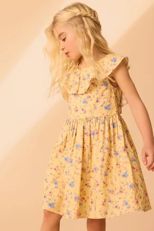 Laura Ashley Floral Cotton Prom Dress116122cm