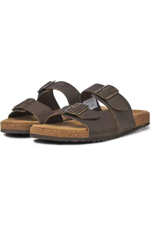 JACK & JONES Leather Buckle Sandalsuk6eu39