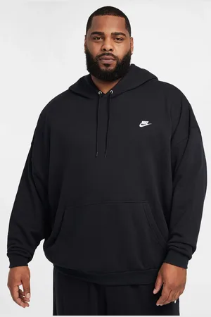 Nike Oversized Club Fleece French Terry Pullover 100% Cotton HoodieX-large