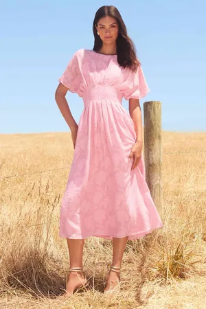 Forever New Eve Jacquard Seam Midi Dress38