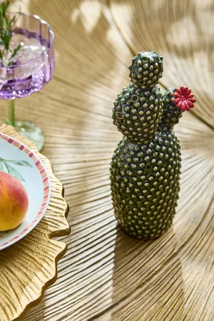 Next Ceramic Flowering Cactus Ornamenteen