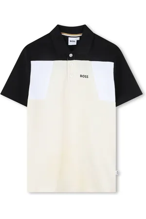 HUGO BOSS Colour Block Short Sleeve Polo Shirt152158cm