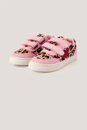 Monsoon Leopard Print Rip-Tape Trainersuk7eu24