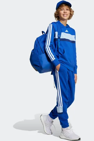 adidas 3 Stripe Tibero Fleece Hoodie158164cm