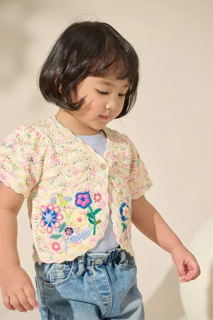 Next Embroidered Flower Cardigan (3mths-7yrs)6874cm