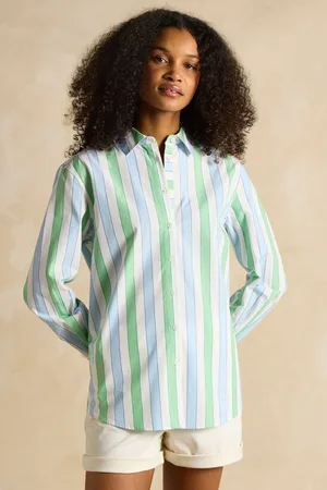 Joules Amilla Longline Relaxed Fit Shirt44