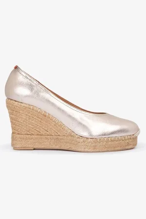 PENELOPE CHILVERS Scoop Leather Espadrille Shoeseu37