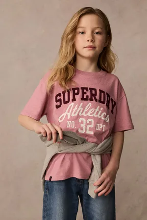 Superdry Embroidery 100% Organic Cotton T-Shirt110116cm