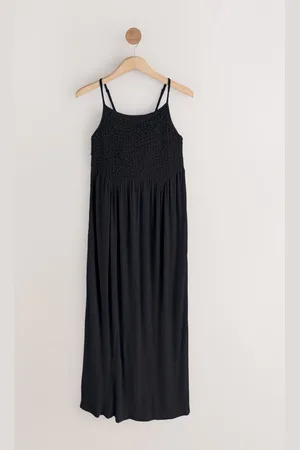 Next Strappy Shirred Jersey Maxi Dress10 P