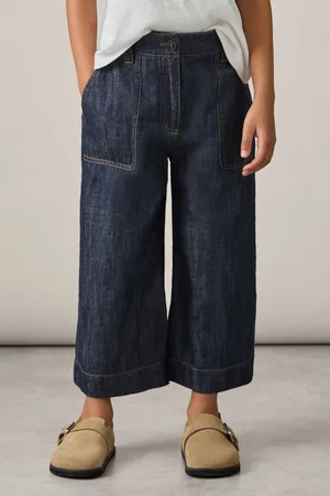 Reiss Ashby Cotton-Linen Wide Leg Trousers134140cm