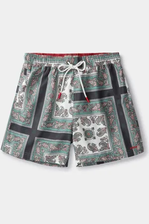 Aubin Yellow Bardney Swim ShortsX-large